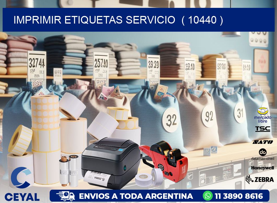 imprimir etiquetas servicio  ( 10440 )