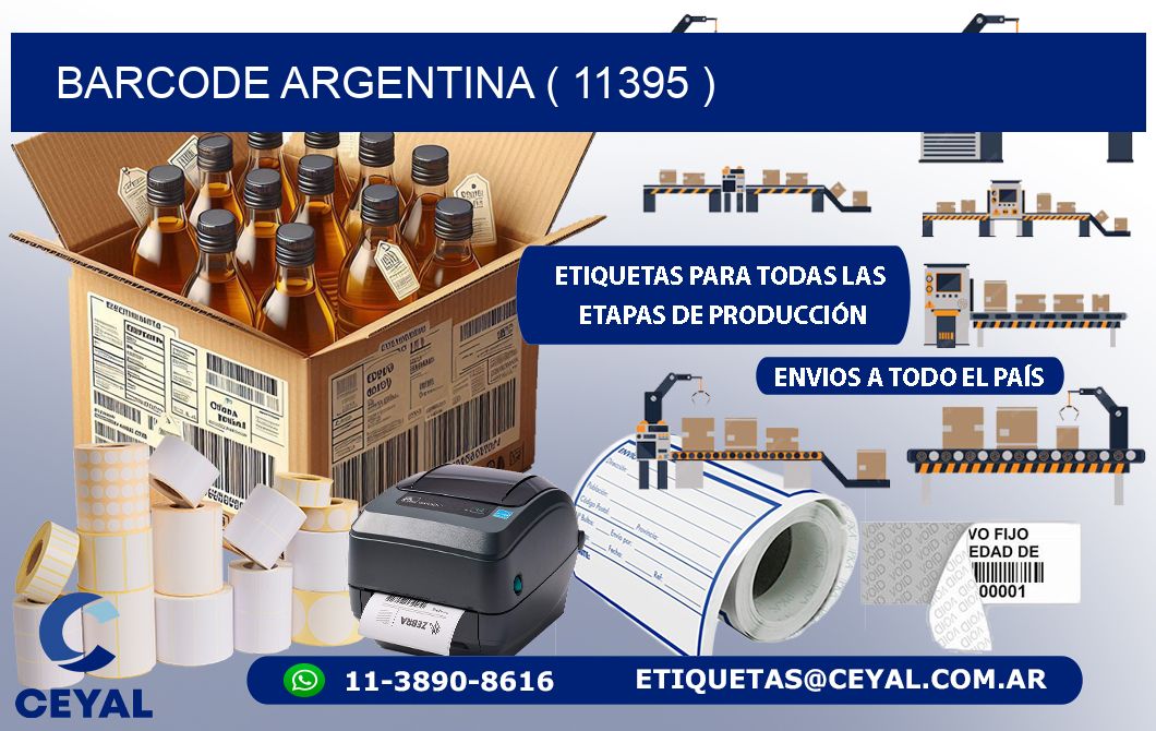 BARCODE ARGENTINA ( 11395 )