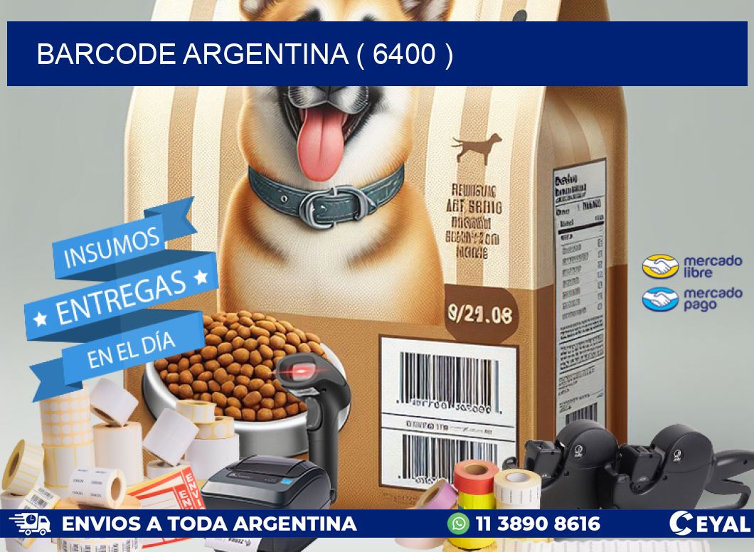 BARCODE ARGENTINA ( 6400 )
