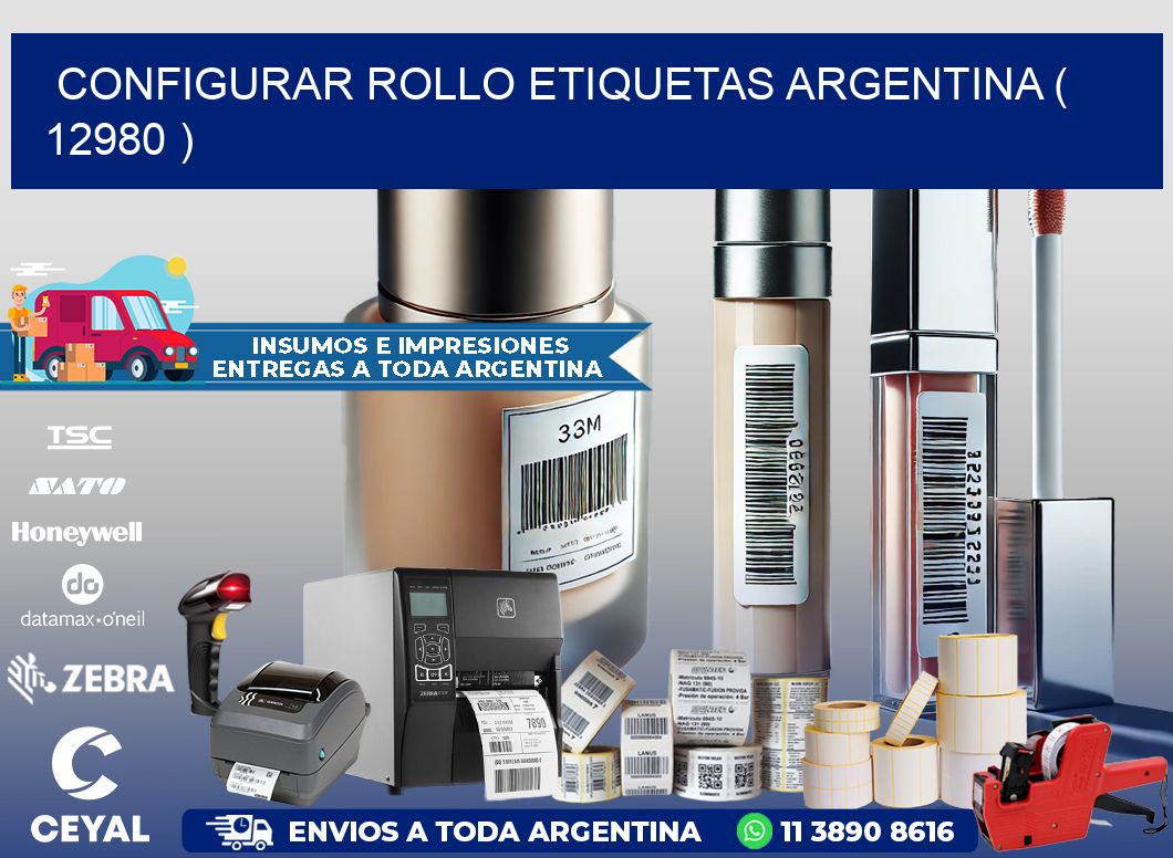 CONFIGURAR ROLLO ETIQUETAS ARGENTINA ( 12980 )