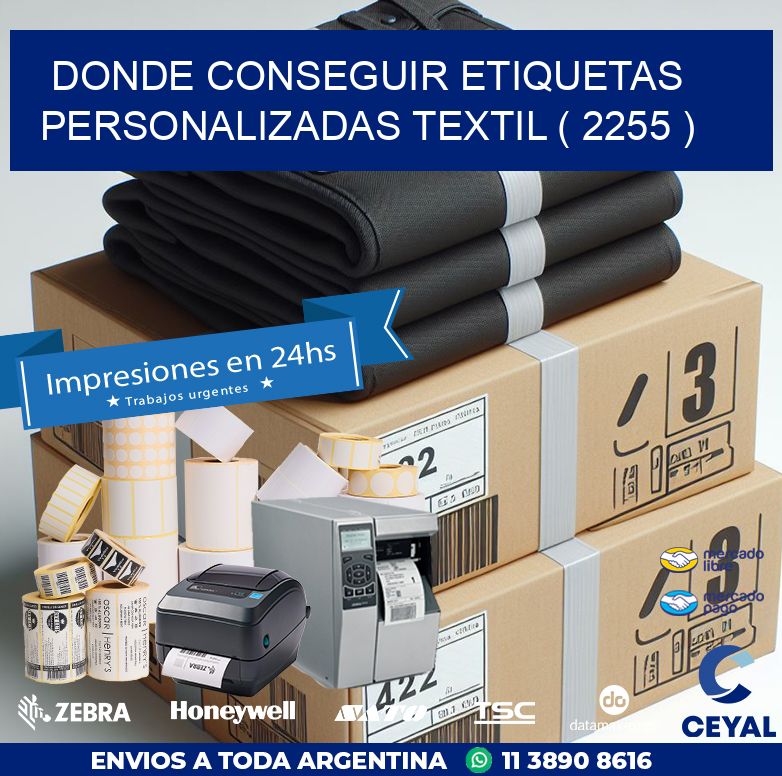 DONDE CONSEGUIR ETIQUETAS PERSONALIZADAS TEXTIL ( 2255 )