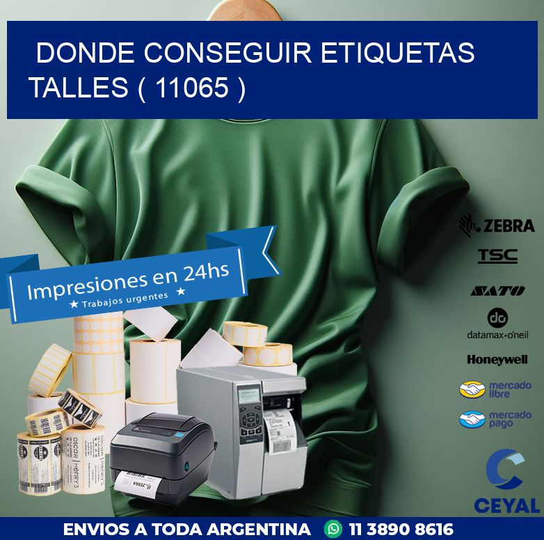 DONDE CONSEGUIR ETIQUETAS TALLES ( 11065 )