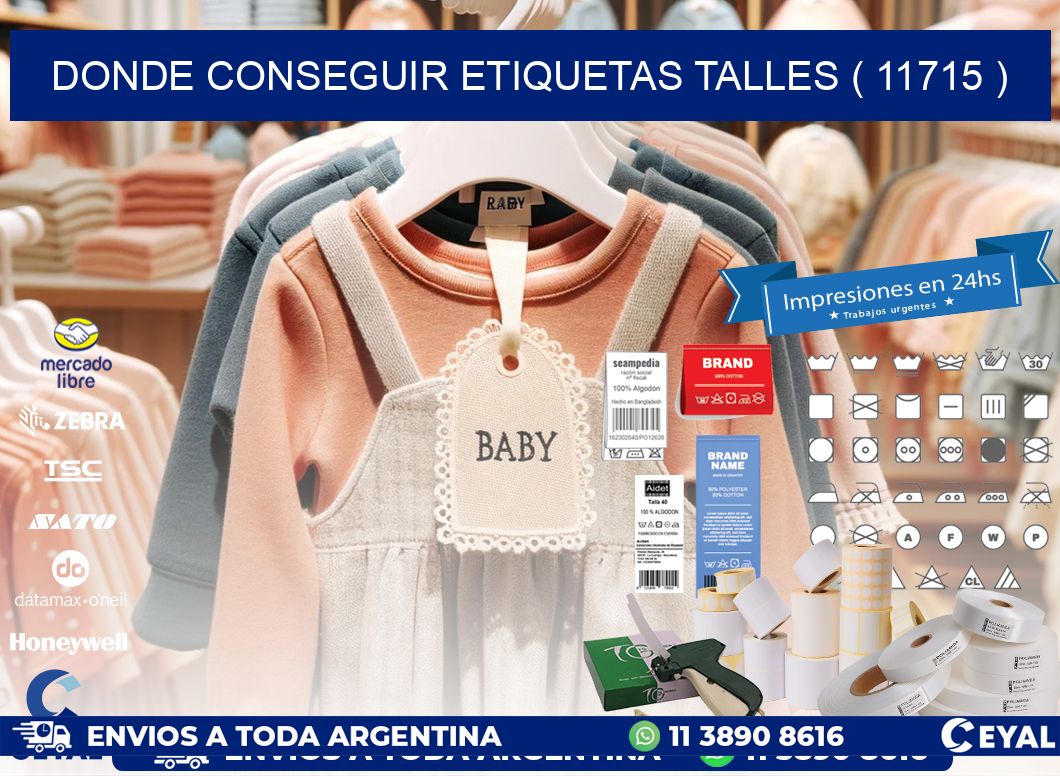 DONDE CONSEGUIR ETIQUETAS TALLES ( 11715 )