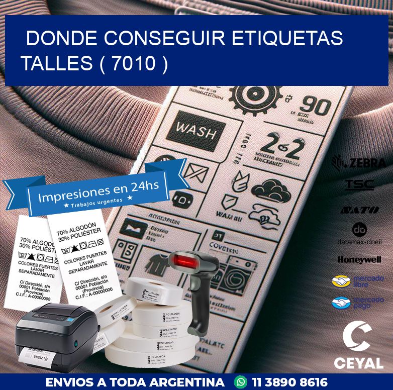 DONDE CONSEGUIR ETIQUETAS TALLES ( 7010 )