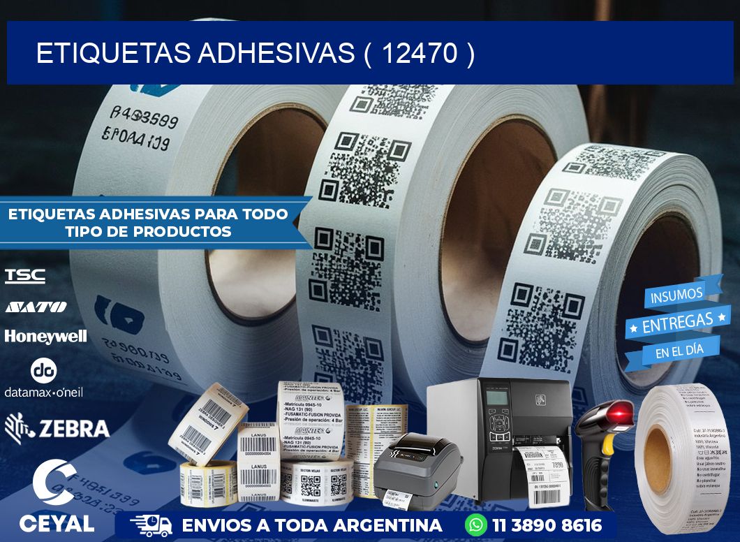 ETIQUETAS ADHESIVAS ( 12470 )