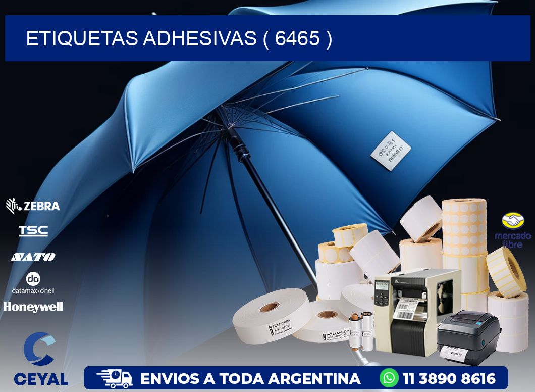 ETIQUETAS ADHESIVAS ( 6465 )