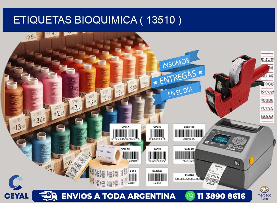 ETIQUETAS BIOQUIMICA ( 13510 )