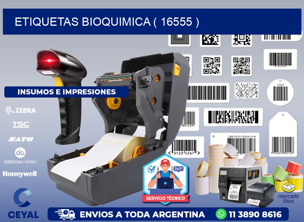 ETIQUETAS BIOQUIMICA ( 16555 )