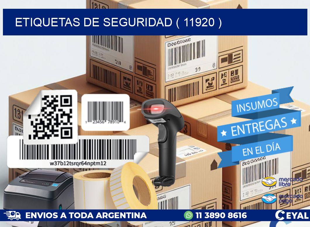 ETIQUETAS DE SEGURIDAD ( 11920 )