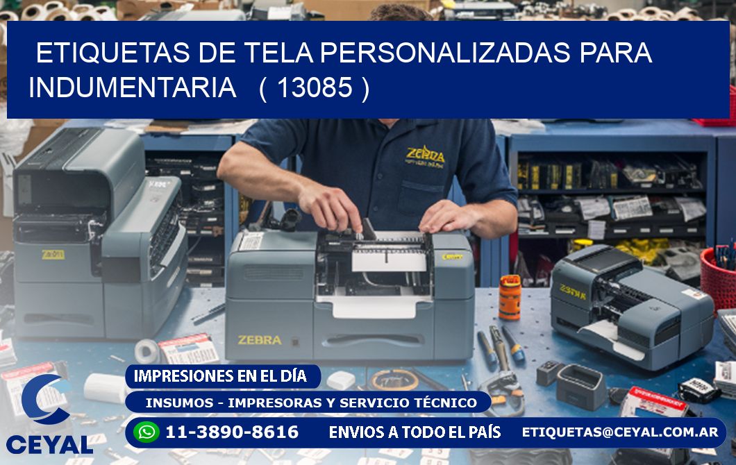 ETIQUETAS DE TELA PERSONALIZADAS PARA INDUMENTARIA   ( 13085 )