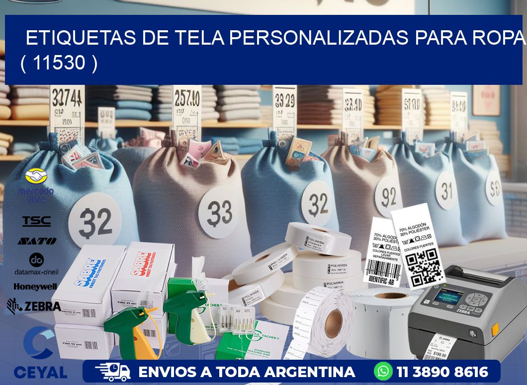 ETIQUETAS DE TELA PERSONALIZADAS PARA ROPA ( 11530 )
