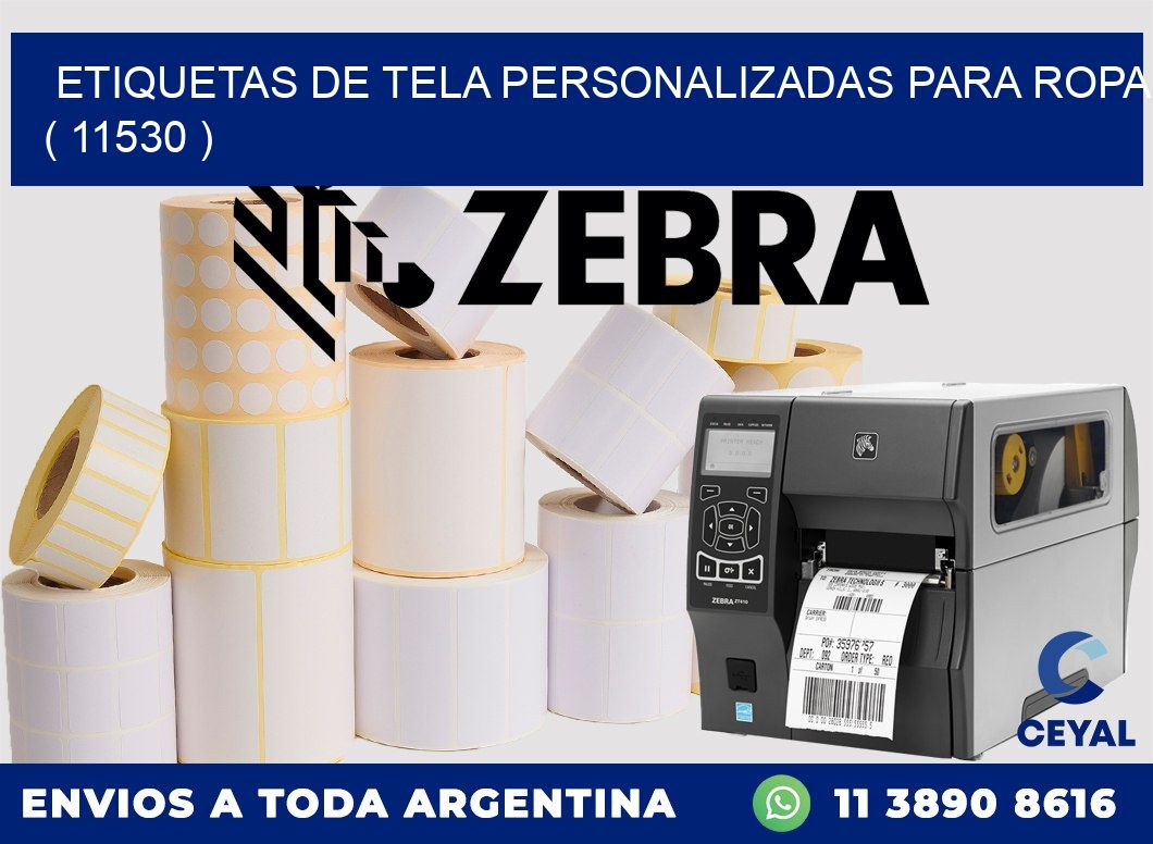 ETIQUETAS DE TELA PERSONALIZADAS PARA ROPA ( 11530 )