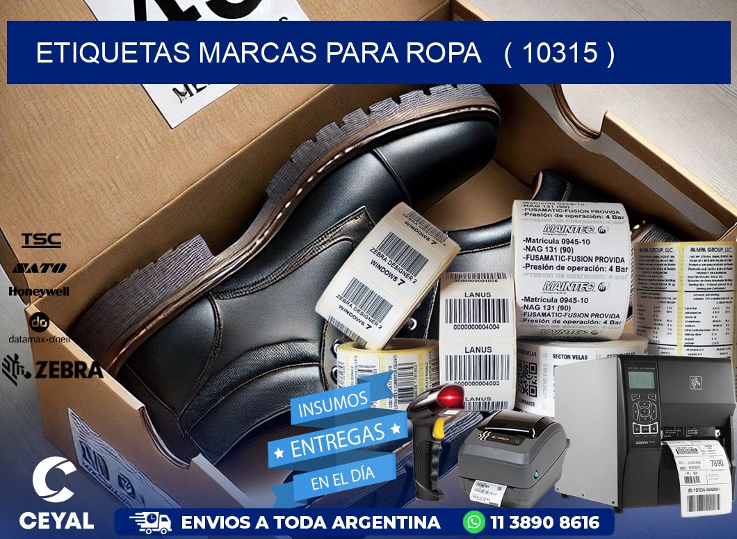 ETIQUETAS MARCAS PARA ROPA   ( 10315 )