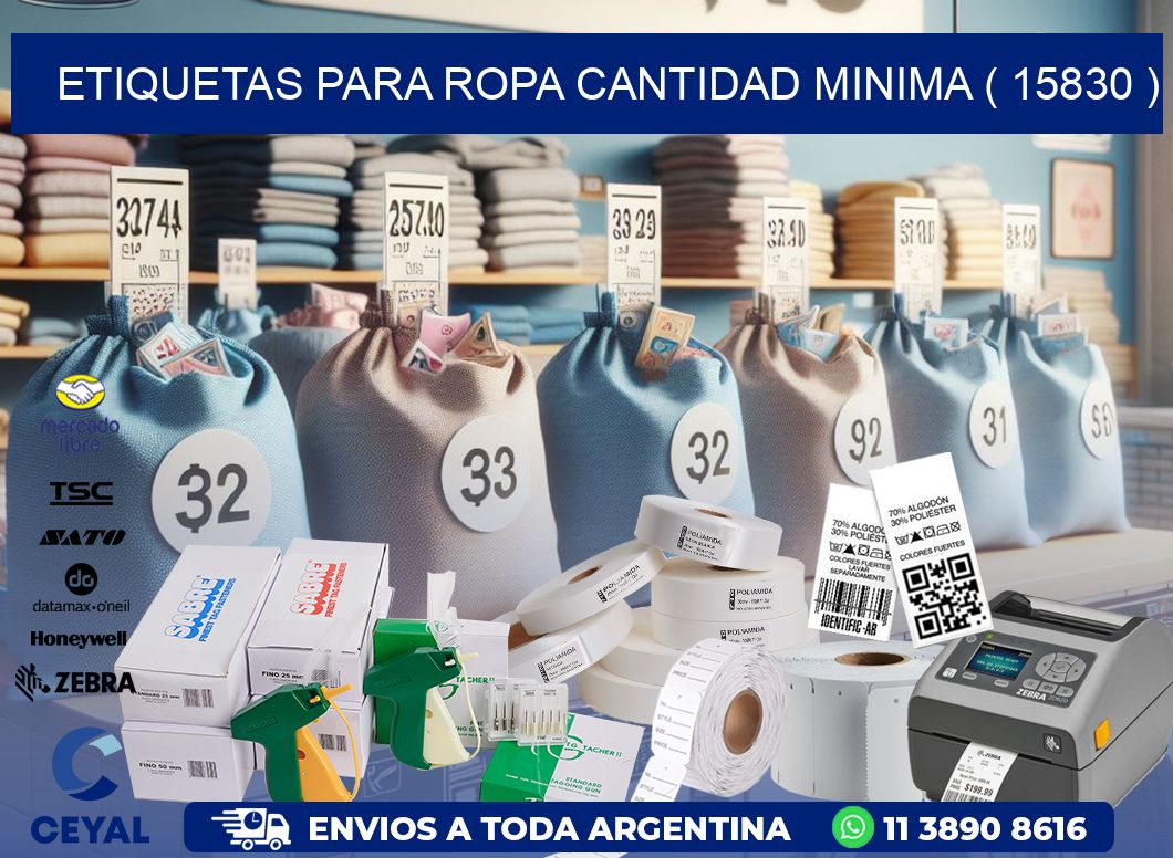 ETIQUETAS PARA ROPA CANTIDAD MINIMA ( 15830 )