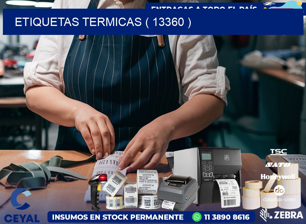 ETIQUETAS TERMICAS ( 13360 )