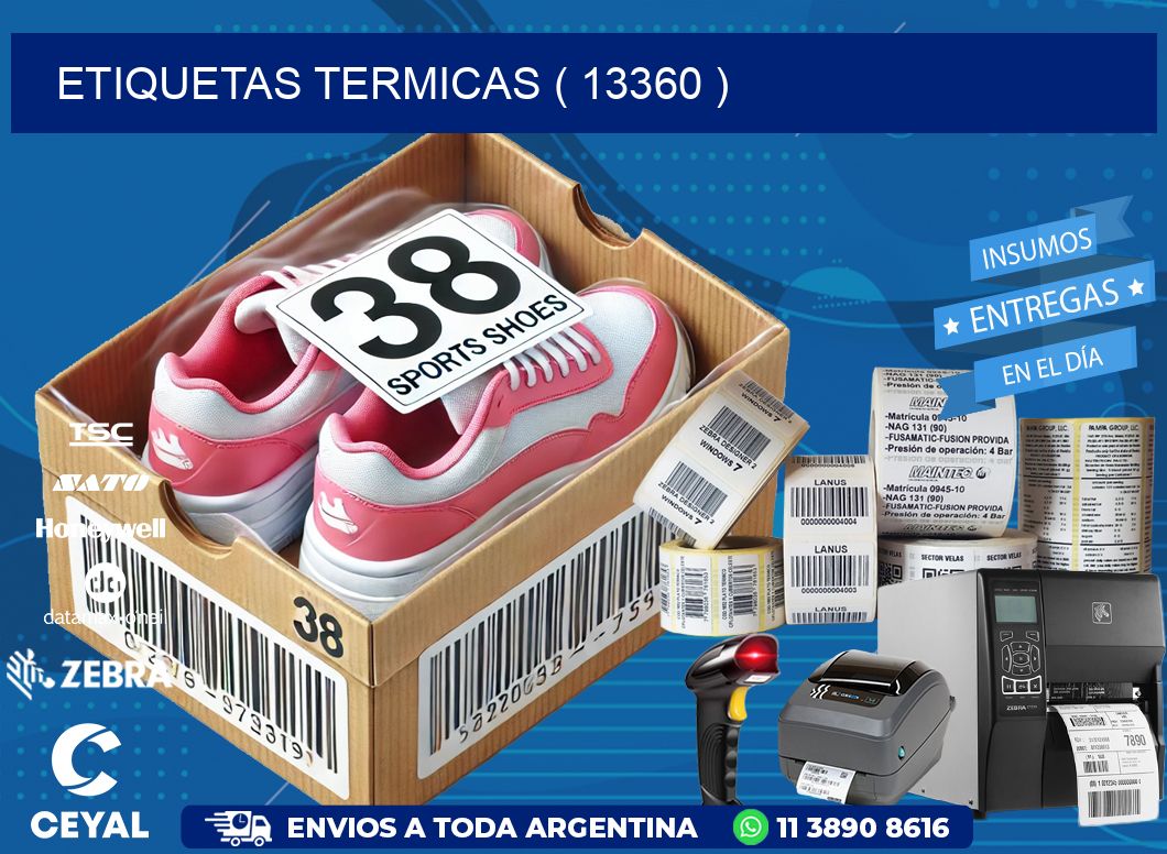 ETIQUETAS TERMICAS ( 13360 )