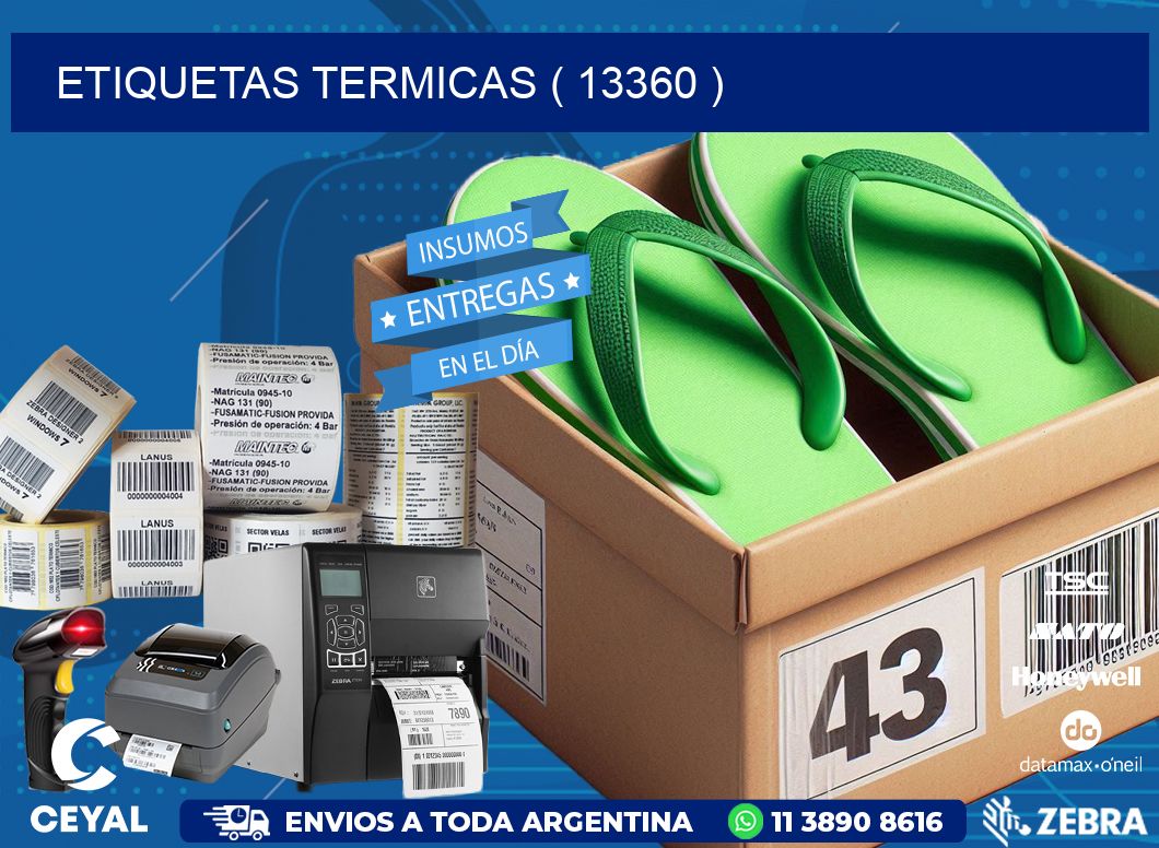 ETIQUETAS TERMICAS ( 13360 )