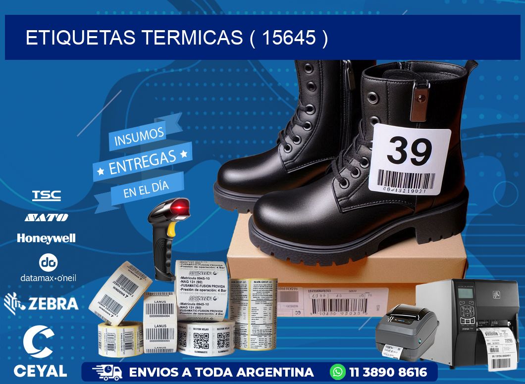 ETIQUETAS TERMICAS ( 15645 )