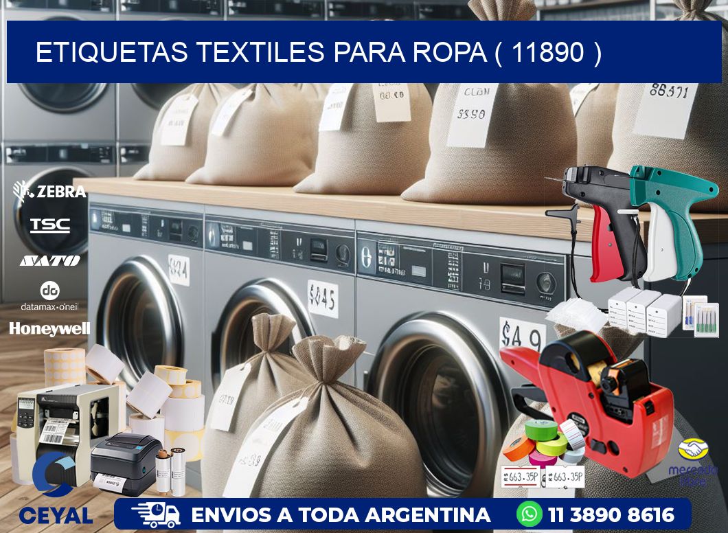 ETIQUETAS TEXTILES PARA ROPA ( 11890 )