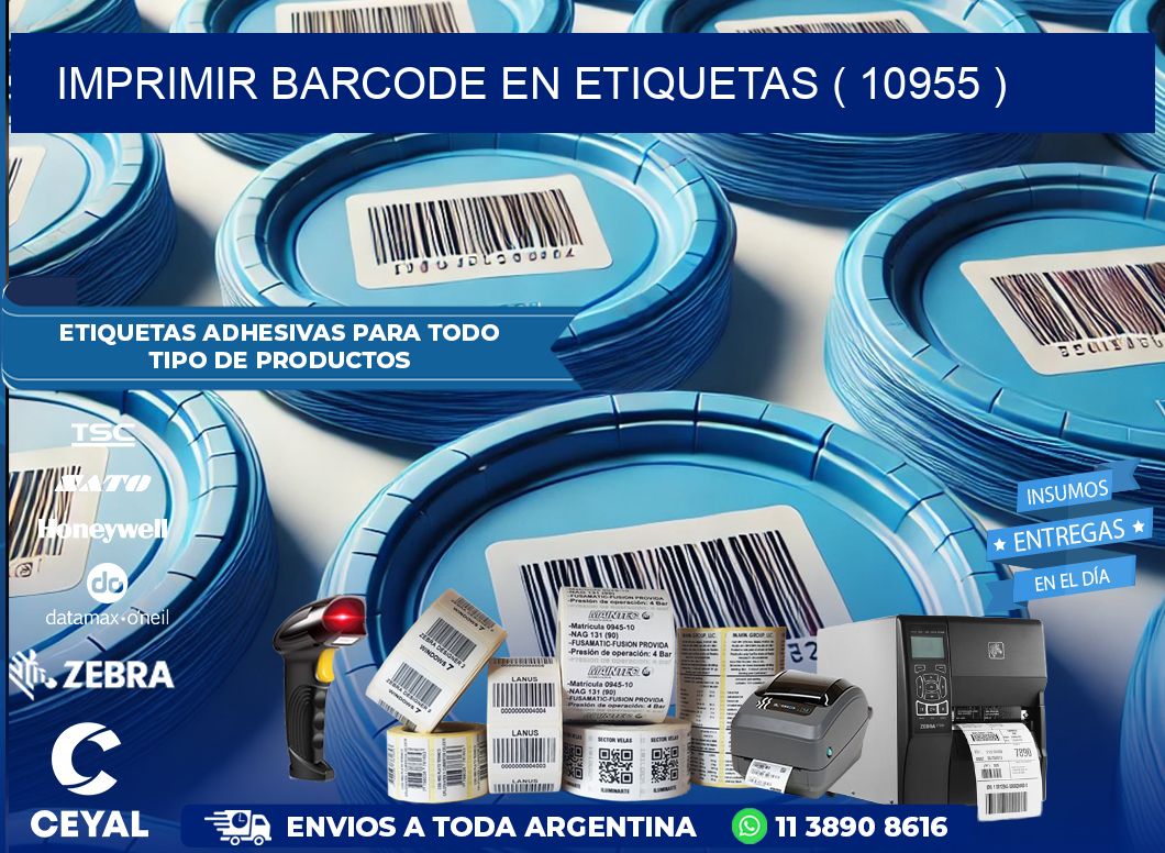 IMPRIMIR BARCODE EN ETIQUETAS ( 10955 )