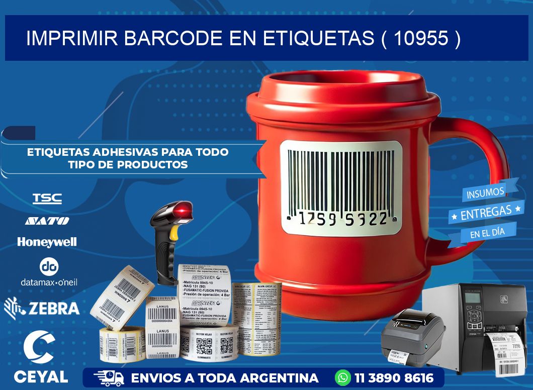 IMPRIMIR BARCODE EN ETIQUETAS ( 10955 )