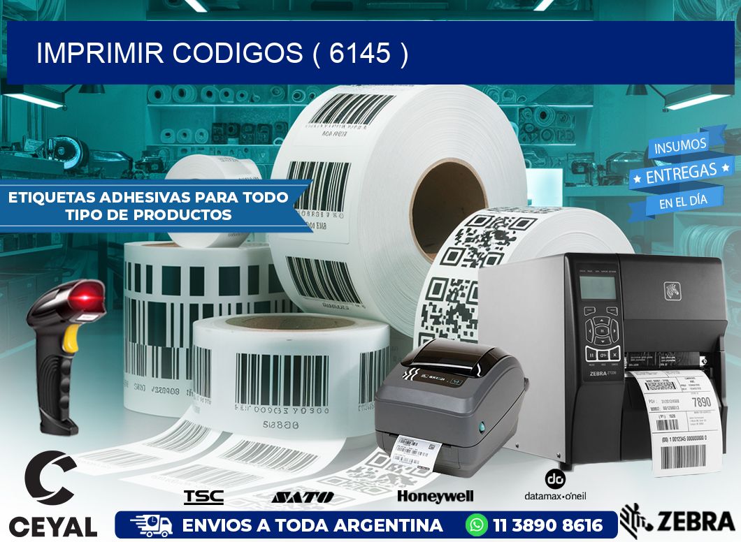 IMPRIMIR CODIGOS ( 6145 )