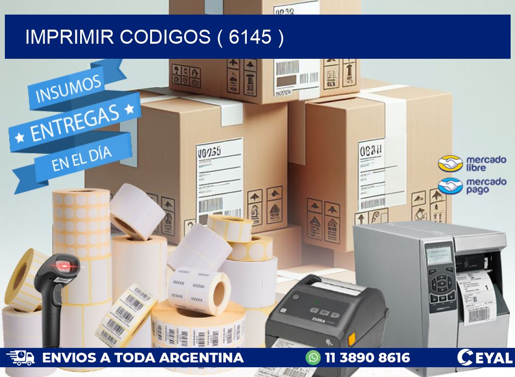 IMPRIMIR CODIGOS ( 6145 )