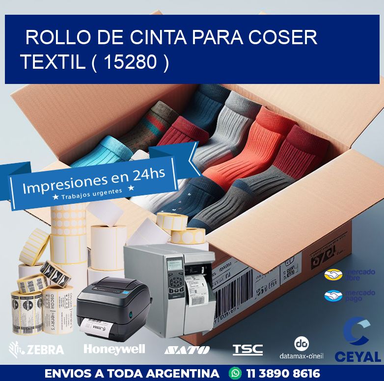 ROLLO DE CINTA PARA COSER TEXTIL ( 15280 )
