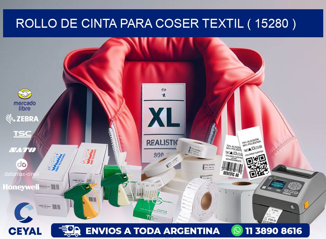 ROLLO DE CINTA PARA COSER TEXTIL ( 15280 )