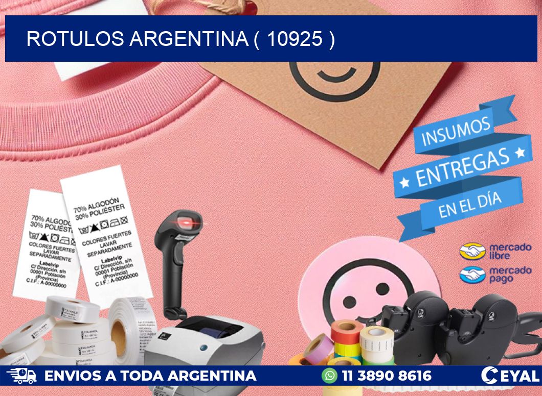 ROTULOS ARGENTINA ( 10925 )