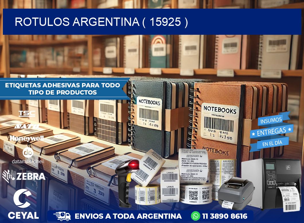 ROTULOS ARGENTINA ( 15925 )