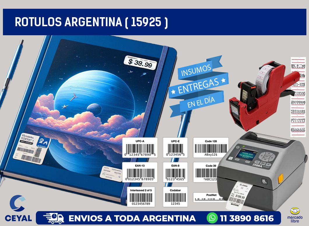 ROTULOS ARGENTINA ( 15925 )