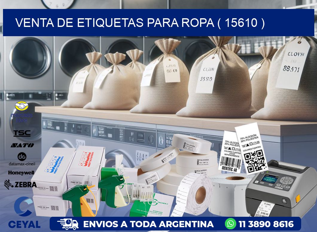 VENTA DE ETIQUETAS PARA ROPA ( 15610 )