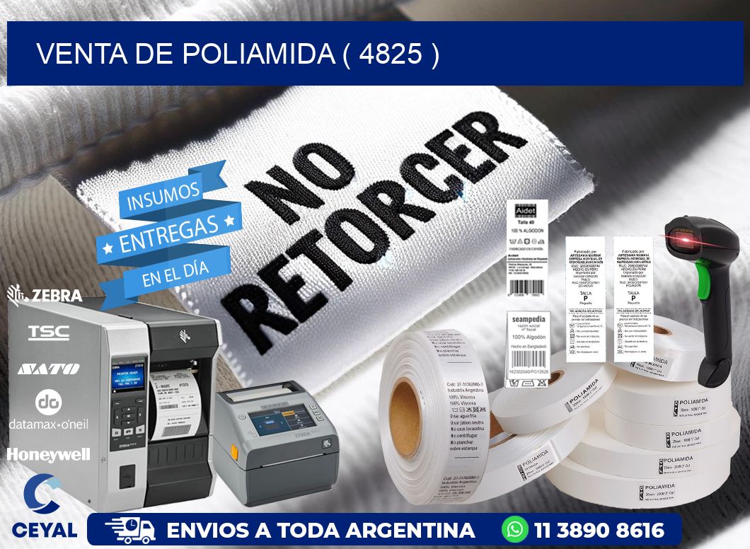 VENTA DE POLIAMIDA ( 4825 )