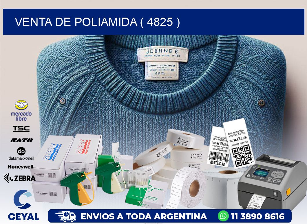 VENTA DE POLIAMIDA ( 4825 )