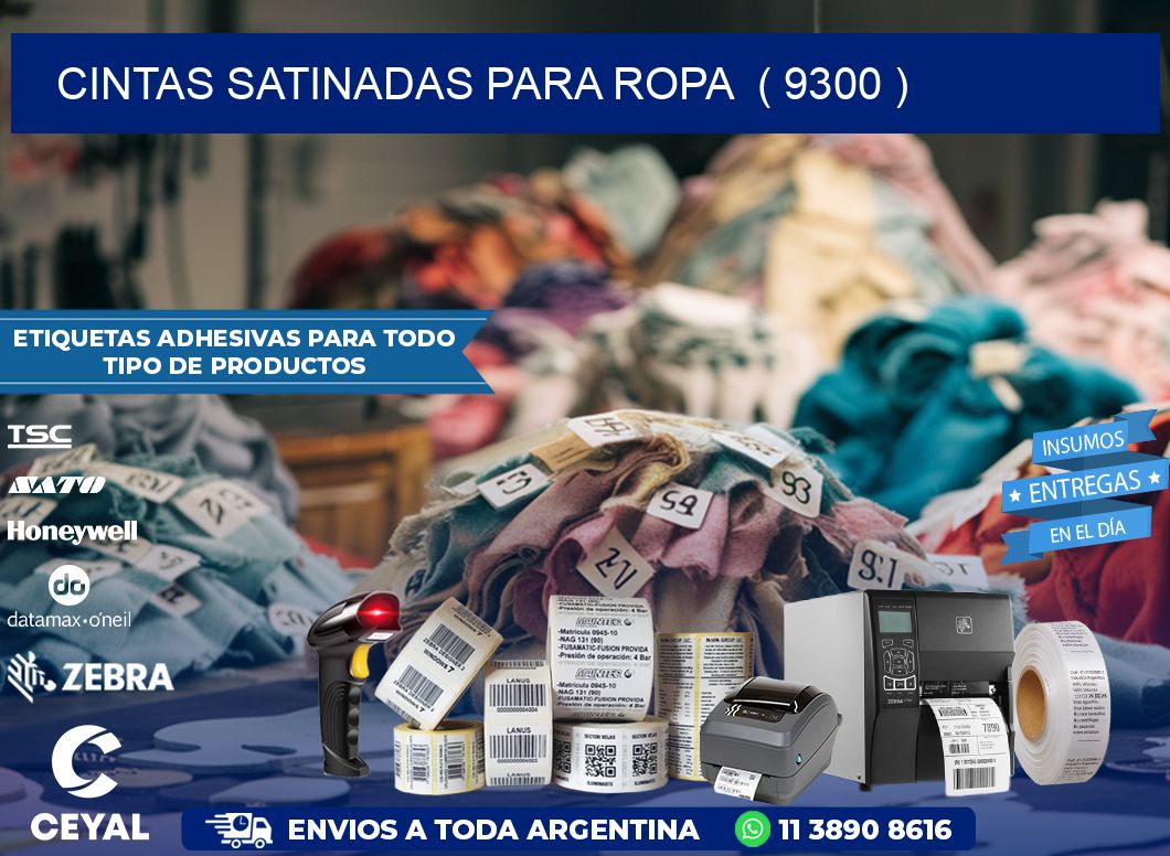cintas satinadas para ropa  ( 9300 )