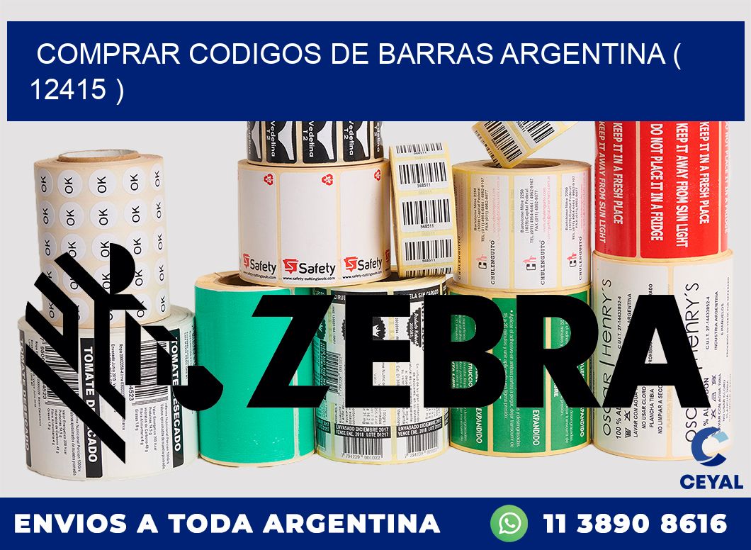 comprar codigos de barras argentina ( 12415 )