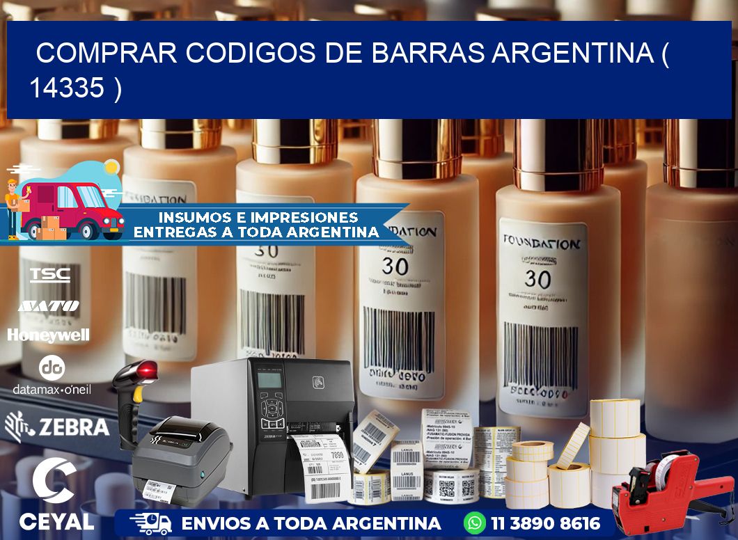 comprar codigos de barras argentina ( 14335 )