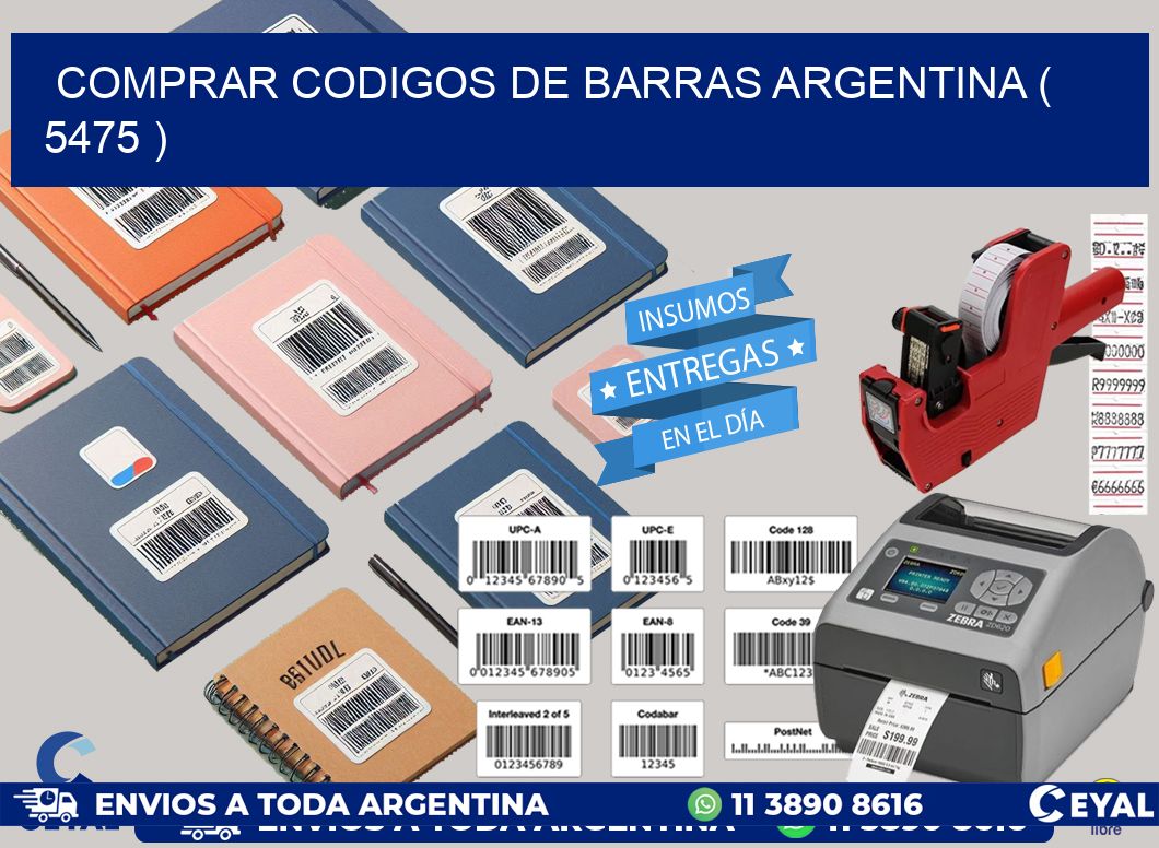comprar codigos de barras argentina ( 5475 )