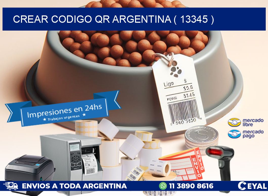 crear codigo qr argentina ( 13345 )
