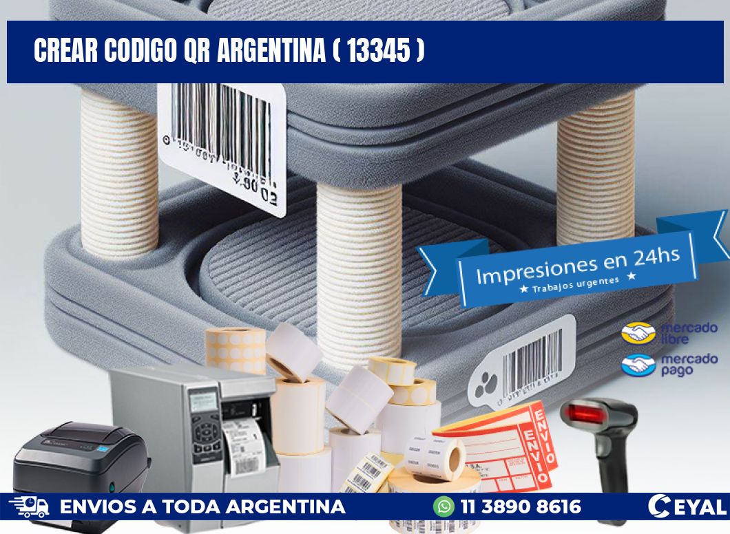 crear codigo qr argentina ( 13345 )