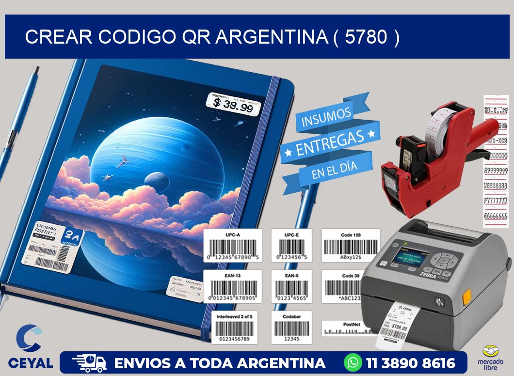 crear codigo qr argentina ( 5780 )