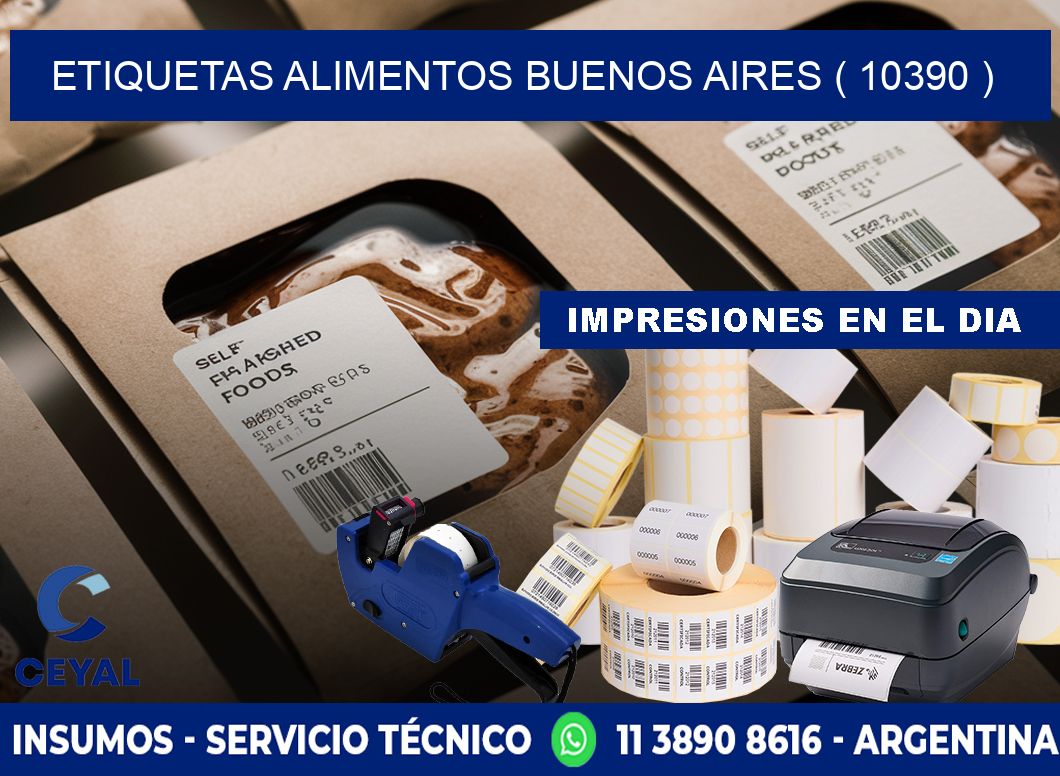 etiquetas alimentos buenos aires ( 10390 )