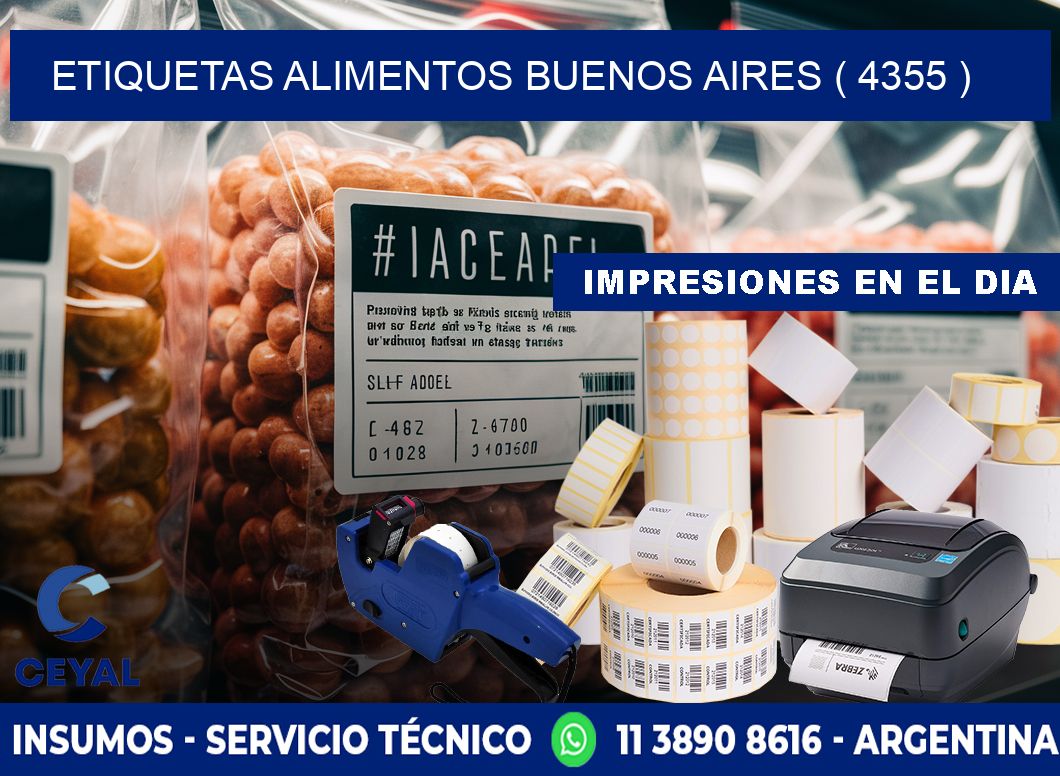 etiquetas alimentos buenos aires ( 4355 )