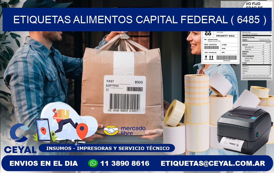 etiquetas alimentos capital federal ( 6485 )