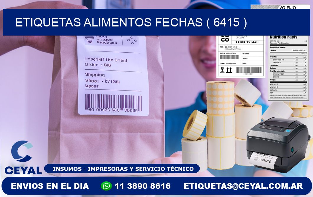 etiquetas alimentos fechas ( 6415 )