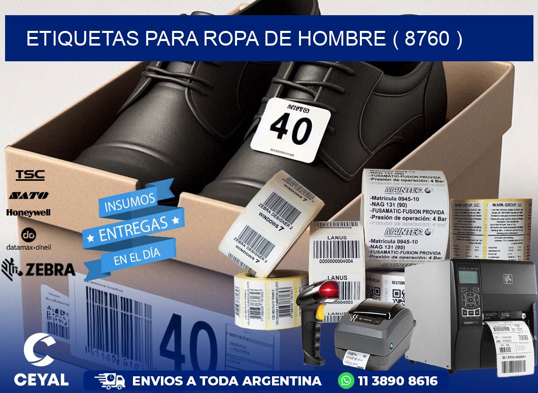 etiquetas para ropa de hombre ( 8760 )
