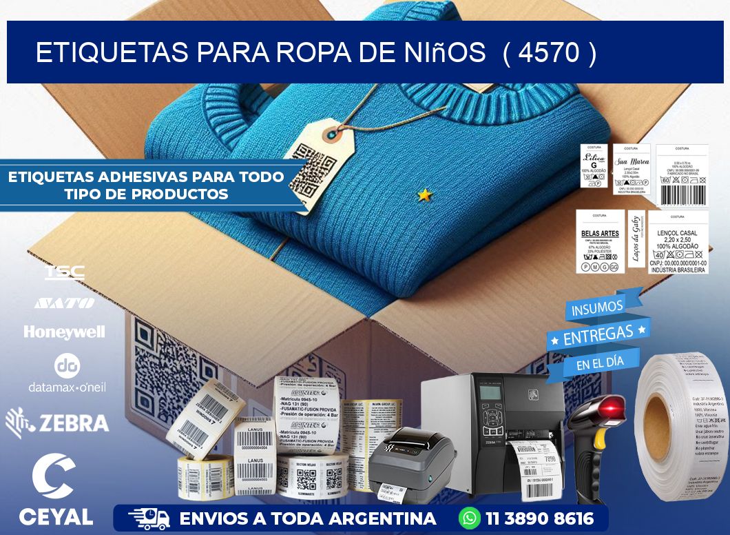etiquetas para ropa de niños  ( 4570 )