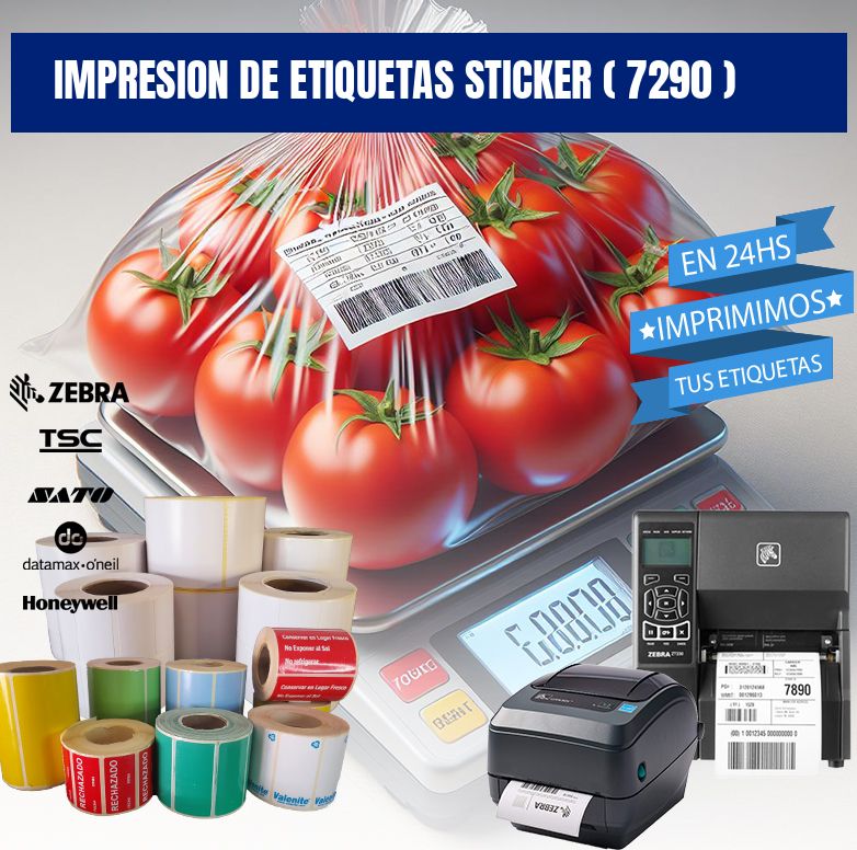 impresion de etiquetas sticker ( 7290 )