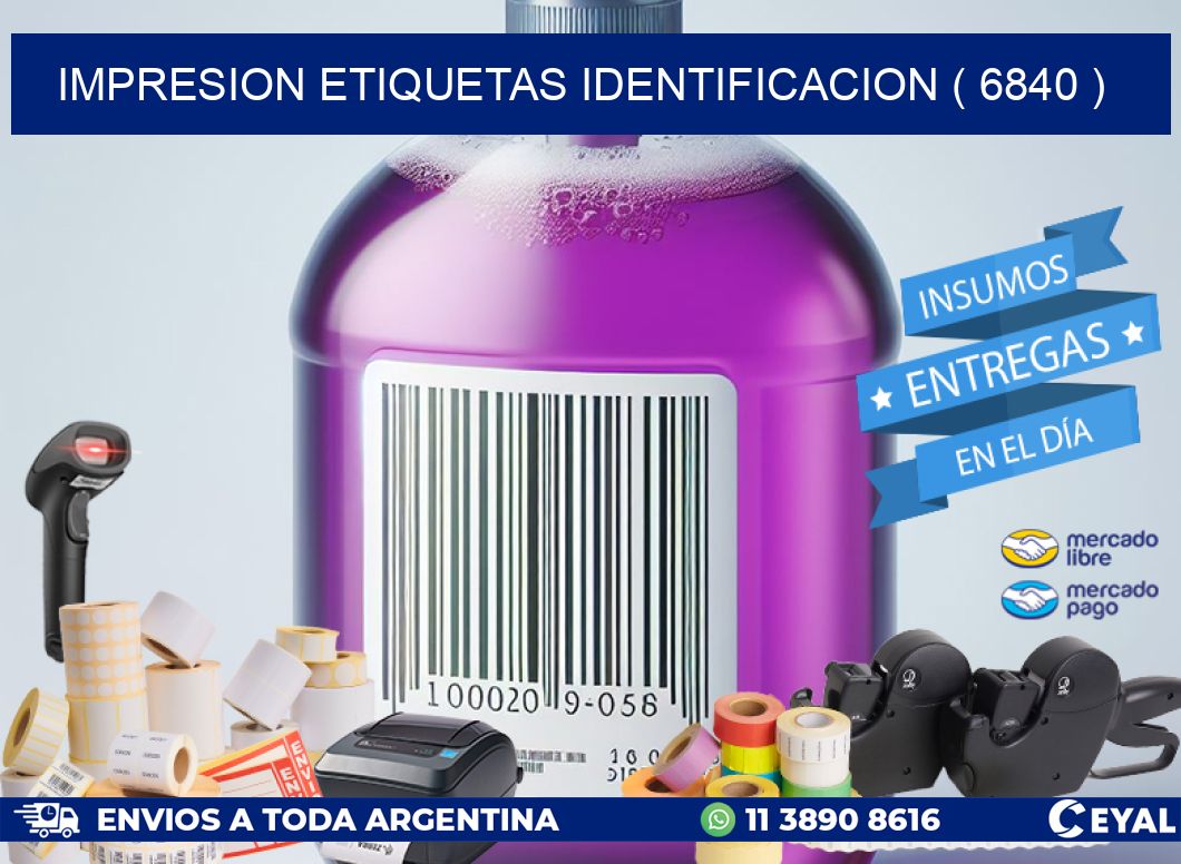 impresion etiquetas identificacion ( 6840 )